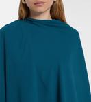 Креповое платье с накидкой Дина Roksanda, Persian Green - фото 4