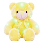 Светящийся плюшевый мишка Barbne, белый - фото 4