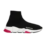 Кроссовки Balenciaga Balenciaga Wmns Speed Sneaker 'Black Magenta', черный - фото