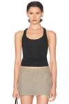 Топ Lucy Racerback Tank Eb Denim, Black - фото