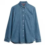 Рубашка Superdry Essentials, синий - фото 2