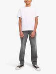 Детские джинсы Clark Regular Fit Jack & Jones, Grey Wash - фото 2