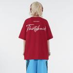 Футболка унисекс 30Braid, черный/красный - фото 28