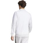 Куртка клубная теннисная 3-полосная трикотажная Adidas, белый - фото 3