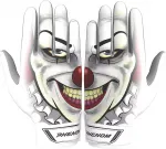 Phenom Elite Youth Quantum Orbit Клоунские перчатки для ватина, белый - фото