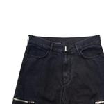 Джинсовые карго-шорты Givenchy, черные - фото 5