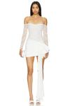 Мини-Платье najma Nbd, белый - фото