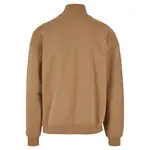 Толстовка Urban Classics High Rib Neck, бежевый - фото 4