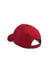 Оригинальная пятипанельная кепка Beechfield, красный - фото 2