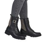 Ботильоны на шнуровке REMONTE, черный - фото 10