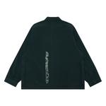 Рубашка By *A Bathing APE Cargo pocket Overshirt Aape, зеленый - фото 3
