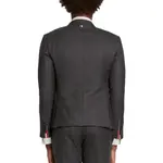 THOM BROWNE Однобортный шерстяной блейзер, Gray - фото 4