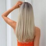 Женский парик из светлых длинных волос, натуральный., inna - фото 3