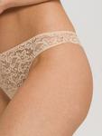 Стринги Hanro FRENCH LACE, бежевый - фото 4