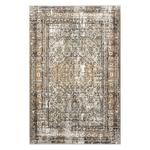 Ковер Charvi с потертым медальоном Nuloom, бежевый, 244x305 см - фото