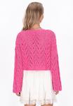 Свитер IZIA, фуксия - фото 3