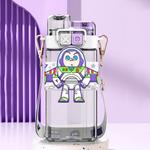 Пластиковые стаканы для воды Disney, Strawberry Bear Punk Double Drinking Cup + Coaster - фото 11