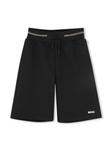 BOSS Kidswear шорты-бермуды, черный - фото