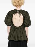 Топ Anisha Cecilie Bahnsen, зеленый - фото 4