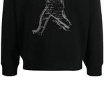 EMPORIO ARMANI Свитшот мужской черный SS23 - фото 10