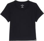 Футболка Rival с ребристым рукавом Under Armour Kids, Black/White - фото