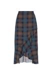 Юбка DreiMaster Wrap skirt, Grey Check/Grey - фото 4