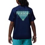 Jordan Футболка deep navy blue для подростков - фото 4