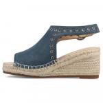 Эспадрильи на танкетке Crisie Journee, navy - фото 4