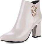 Женские элегантные ботильоны Roimaash, 060 Beige - фото