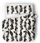 Сатиновое постельное белье ханговер Sense Eight, бежевый - фото