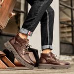 Мужские ботинки Cahhrrn X Martin Boot Men Beige Wit - фото 12