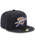 Кепка приталенного кроя Oklahoma City Thunder Basic 59FIFTY 2018 New Era - фото 3