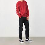 Футболка men's simpson crossover long sleeves red Vans, красный - фото 3