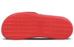 Шлепанцы на платформе женские красные Puma - фото 5