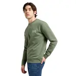 Толстовка Lee Wobbly, зеленый - фото 4