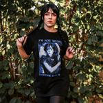 Wednesday — футболка Dance Oversize черная - фото