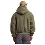 Худи Urban Classics Oversized Teddy, зеленый - фото 2