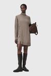 Шерстяное платье UMI Allsaints, бежевый - фото 4