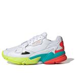 Толстые кеды оригиналы falcon Adidas, желтый - фото