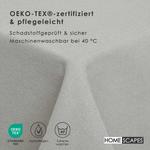 Скатерть Homescapes серый, 137/137 см - фото 6