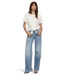 Футболка Sanctuary All Day Eyelet Tee, Bleached White - фото 4