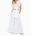 Топ Kasey белого цвета JBQ - фото 2