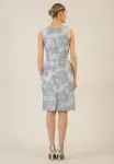 Платье-Футляр Apart, Hellblau-Creme - фото 3