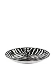 Фарфоровое блюдо с зебровым принтом, 40,5 см, Dolce & Gabbana, черный - фото 3