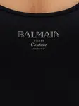 Купальник с логотипом BALMAIN, черный - фото 5