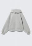 Худи Weekday Hoodie, Grey Melange/Grey - фото 4