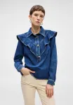 Рубашка-Блузка Mos Mosh, Dark Blue - фото 3