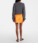 Мини-юбка из шелкового атласа Lisa Yang, Sunset - фото 3