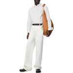 Рубашка мужская белая Loewe, белый - фото 4