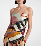 Шелковый платок с принтом Michelle Alémais, Multi - фото 6